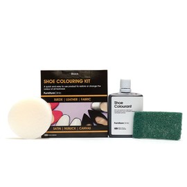 Shoe Clinic Shoe Dye Kit (Dark Grey) - Restores The Colour of Leather, Suede, Nubuck, Fabric, Satin, and Canvas Footwear | Complete Shoe Dye Kit