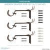 Curtain Rod, Quick Easy Installation, No Tools Option, 1" Diameter,