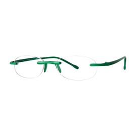 Scojo New York Gels Original Reading Glasses | 1.5x FAIRWAY GREEN | Readers for Men & Women | Stylish, Scratch-Resistant Lenses