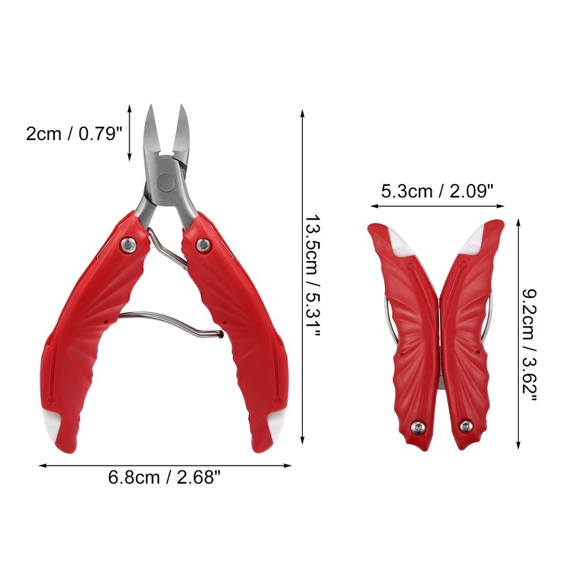 VOCOSTE Foot Clippers Thick Nail Clippers Kit Stainless Steel Sharp