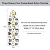 Oamsistay Cute Cat Ironing Board Cover Pretective Covers 15 x