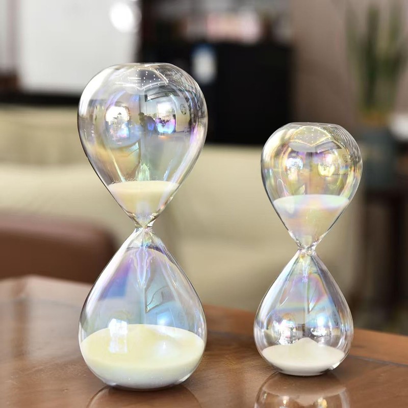Falytemow Hourglass Sand Timer Glass Sand Timer Egg Hourglass for