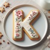 Alphabet Letter K 3 Inch Cookie Cutter from The Cookie