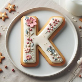 Alphabet Letter K 3 Inch Cookie Cutter from The Cookie Cutter Shop – Tin Plated Steel