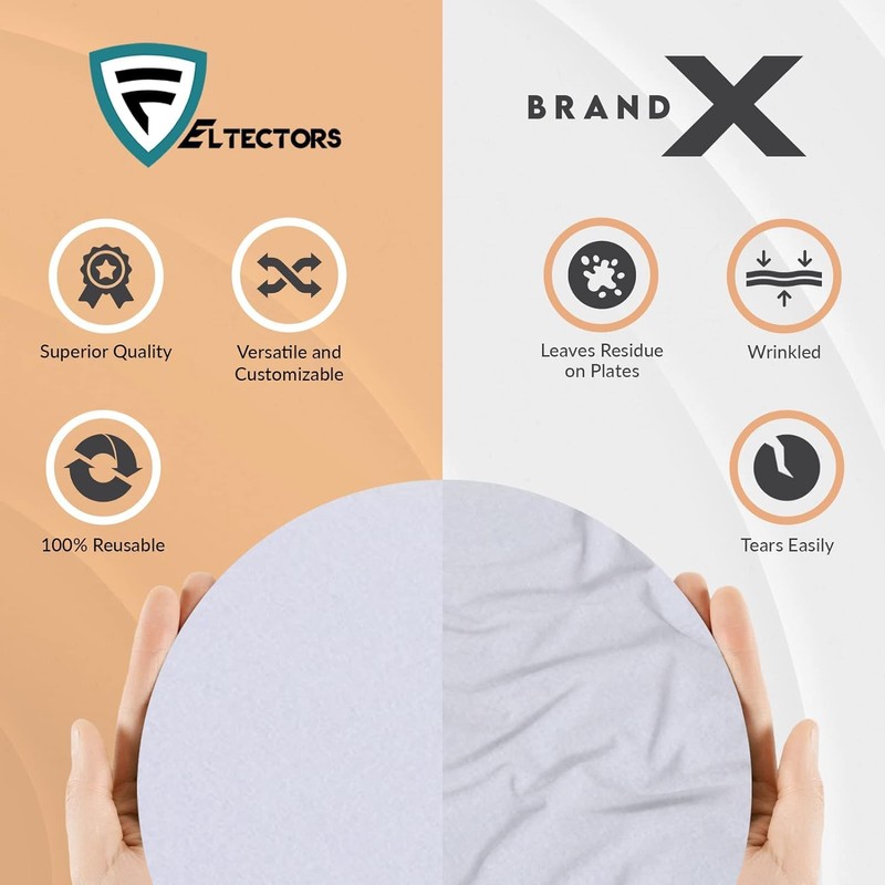 Feltectors Felt Plate Dividers for China – 12" Soft Felt