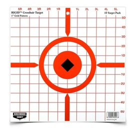 Birchwood Casey Rigid 12" Crosshair Sight-In Target - 10 targets