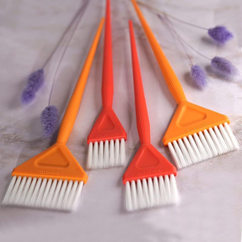 Vellen Hair Paint Brush Set, 4 Different Sizes for Smooth