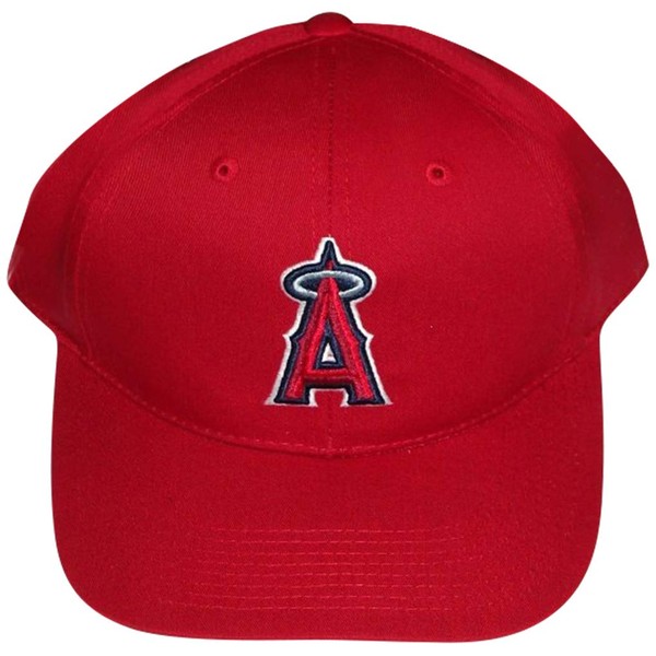Anaheim Angels Red Plastic Snapback Adjustable Plastic Snap Back Hat/Cap