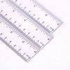 Pack of 3 Plastic Ruler, 15 cm, 20 cm, 30