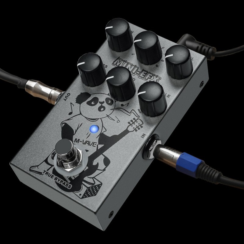 M-VAVE Electric Effects Pedals Heavy Metal Electric Guitar Overload Distortion