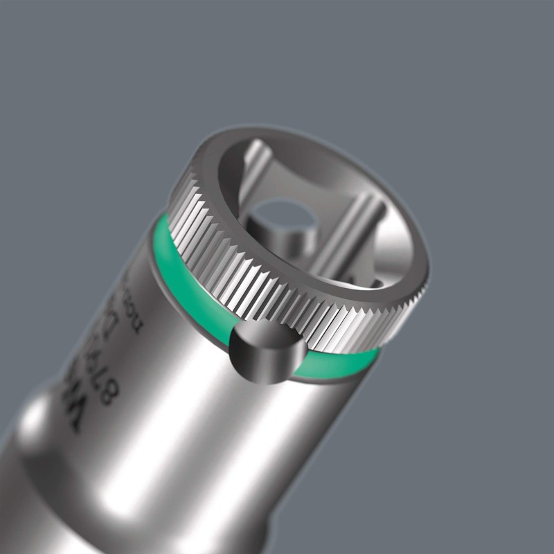 Wera 05004504001 8790 HMA Deep Socket, Yellow, 7.0 mm