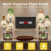 MUWEIQI Plant Rack With Growth Light,Plant Shelf Indoor,Tall Plant Stand,Plant