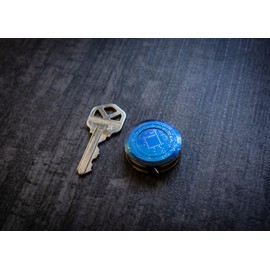 TEC Accessories Ti-Tape Titanium Retractable Tape Measure - Exclusive Edition - PCB Design - 3 Foot User-Replaceable Tape - Pocket Size - Imperial and Metric - Keychain Clip - Everyday Carry