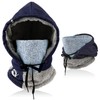 AYPOW Balaclava Windproof Ski Mask Thermal Fleece Lined Hood Hat