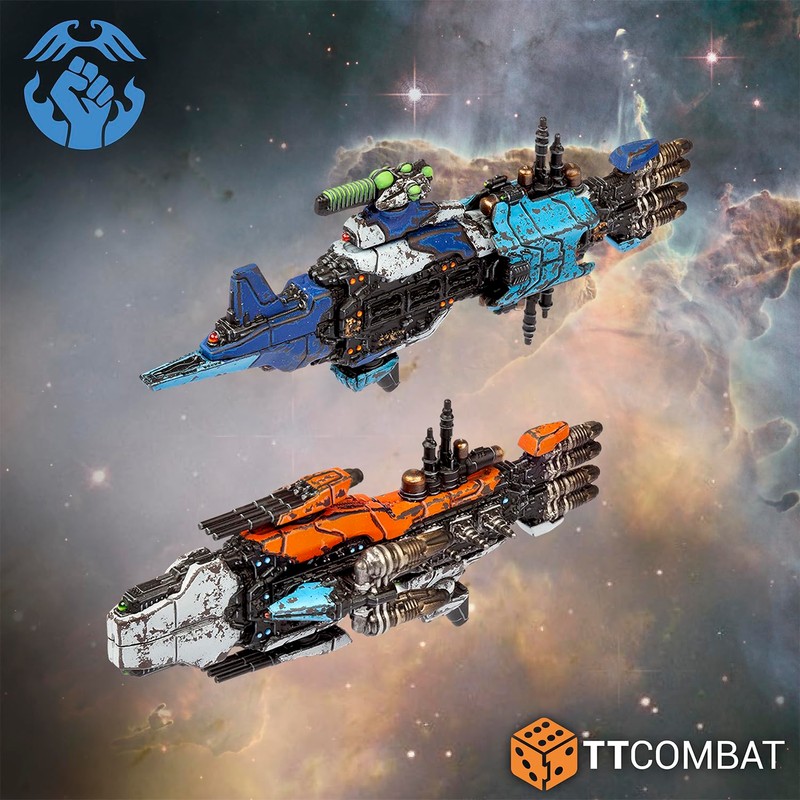Dropfleet Commander TTCombat Resistance Core Ships TTDFX-RES-020
