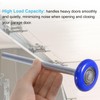 QUARKZMAN 2 x 1.8 inch nylon garage door rollers for