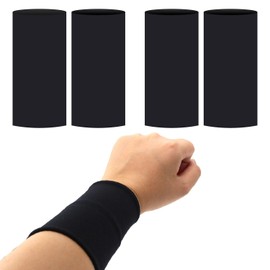 KKLM Thin Wristbands, For Summer, Thin Wristbands, Excellent Elasticity & Breathability, Sweat Wicking, Quick Drying, Cooling Bands, Set of 4, For Wrists, Summer Sun Protection, For Muscle Training