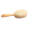 Mars Professional Wood Pin and Bristle Brush for Horses, Mane