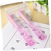 PACKOVE 2pcs Cute Hair Brush Static Comb for Girls Doll