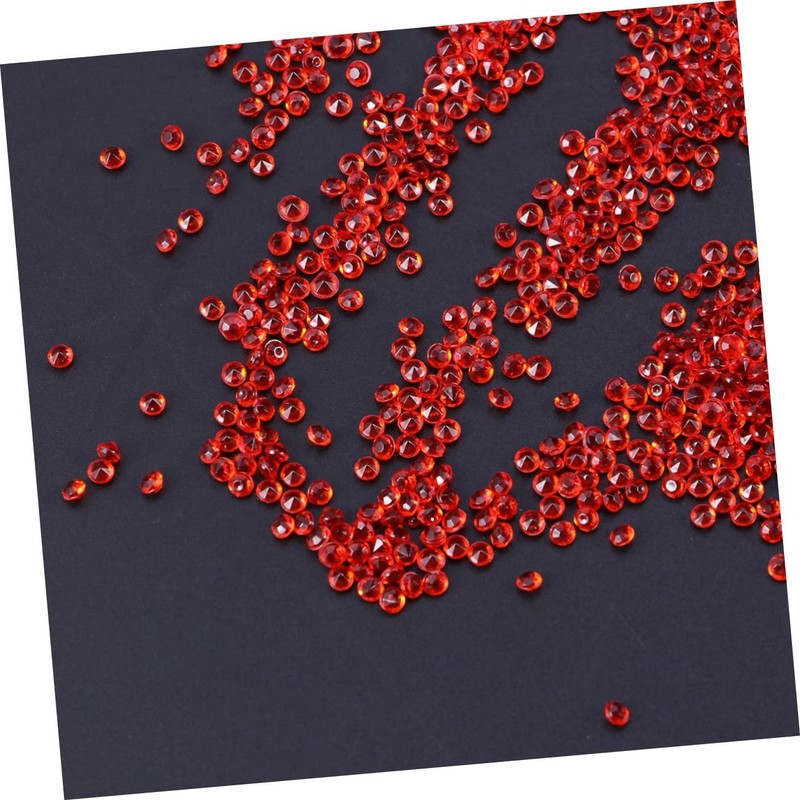 Abaodam 1000pcs Acrylic Rhinestone Crystals Wedding Decorations Accessories DIY Crafts