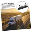 LABRIMP 1pc Bus Bar Block with Transparent Cover for Car