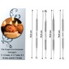 4er Set Akupressurstifte 1/2-3/7-5/8-6/9 mm Narbenstick Massage Akupunktur-Stift
