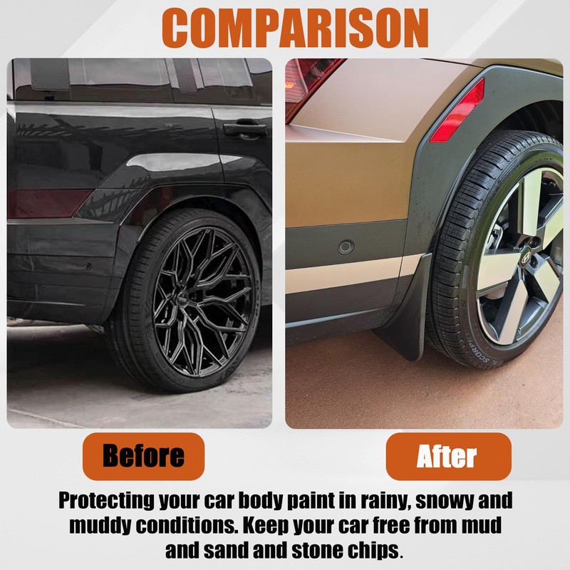 KEAIDAP Mud Flaps for Hyundai Santa fe 2024 2025 -