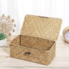 Tsudoku Seagrass Hand Woven Storage Box Storage Box Storage Basket