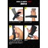 Gorilla Squad Gorilla Grips, Light, Power Grip, Wrist Strap, One