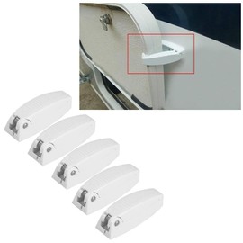 Qiilu RV Door Hatch, Door Catch Holder Latch for RV Motorhome Traile Travel Baggage