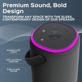 Universal TREBLAB HD-Energy-Pro Outdoor Wireless Speaker with Bluetooth, 40W, 18H Battery