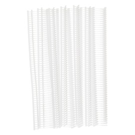 sourcing map 1500Pcs Mini Stitch Gun Fasteners, 10mm/0.39" Micro Fasteners Stitch Gun Refill Quick Clothing Fixer for Clothing Fine Stitch Tag Gun, White