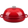 EDGING CASTING Enameled Oval Cast Iron Dutch Oven Pot with