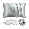 URLINENS Satin Pillowcase for Hair and Skin, Vegan Silk Pillowcase