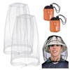 2 Pieces Mosquito Head Net, Nylon Face Net Mesh,Mesh Bug