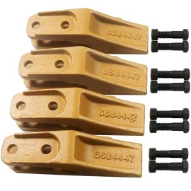 BDI Wear Parts 6684447 Skid Steer Mini Ex Bucket Uniteeth Trenching Bucket Teeth w/ Hardware -4
