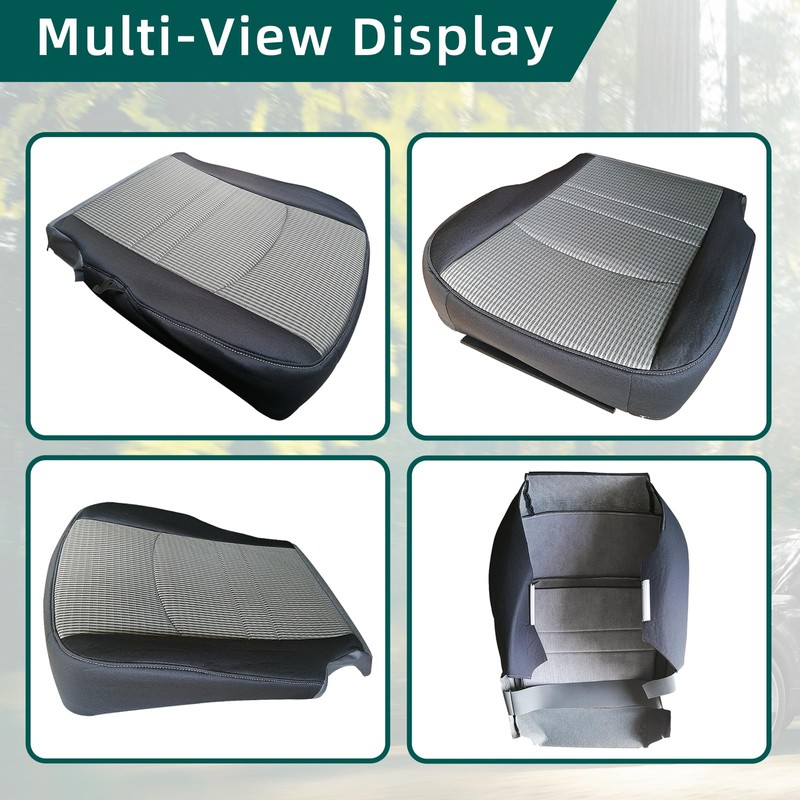 AUTOKAY Driver Side Seat Cushion Pad, Bottom Cloth Seat Cover