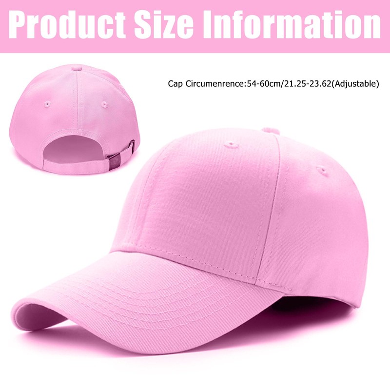 QEEROYO Baseball Caps, Adjustable Athletic Baseball Cap, Baseball Caps for