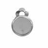 Unbranded 10 pcs. Silver Tone Earring Clips Settings Hinged Bezels