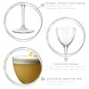 Bormioli Rocco Novecento Stemware Nick & Nora Glass, Set of