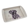 The Leonardo Collection LP48714 Small Tray | Black Labrador design