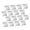 DOITOOL 200Pcs Silver Gilding Foils Imitation Leaves for Art Crafts