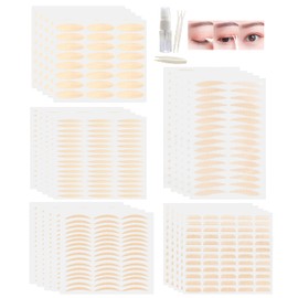 Eyelid Tape, Invisible Double Eyelid Stickers, Eyelid Lifter Strips, Natural Sticker Year, No Trace Sticky, Instant Eyelid Lift, Suitable For Sagging, Cover, Uneven, Single Eyelid（1180PCS/590Pairs）