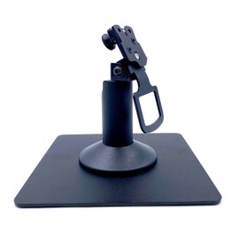 Ingenico Lane 3000/5000 / 7000/8000 Low Freestanding Swivel and Tilt Metal Stand with Square Plate