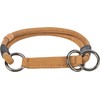 TRIXIE Zug-Stopp BE NORDIC Leather Dog Collar S Brown -