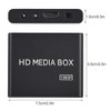 Richer-R HD Media Player, Full HD Media Box, Mini 1080P,