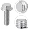 TERF® M8 X 30mm Serrated Flanged Hex Head Bolt M8