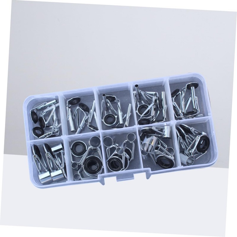 BESPORTBLE Fishing Rod Tip Repair Kit 36 Pcs 10 Sizes