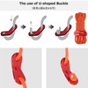 Azarxis Outdoors Tent Stakes Pegs Pack of 10 with 4x4m