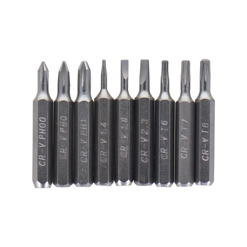 Trad 9pcs. Precision Screwdriver Set Pen Type Difference 換式 Blue